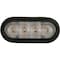Buyers Products 6 Inch LED Oval Strobe Light with Amber LEDs and Clear Lens SL62CA - alternate 4